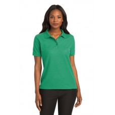 Seasons Learning Center Ladies Silk Touch Polo - Court Green